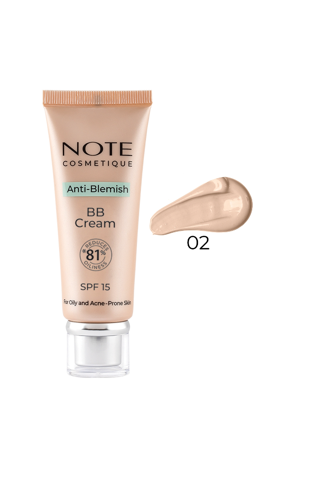 Note Moisturizer Anti Blemish BB Cream 02
