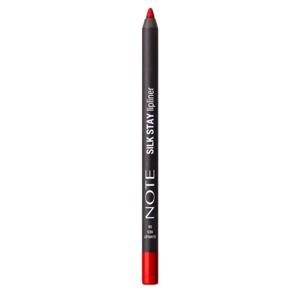 Note Silk Stay Lipliner 08 Scarlet Red