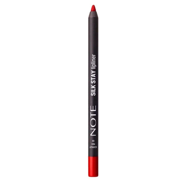 Note Silk Stay Lipliner 08 Scarlet Red