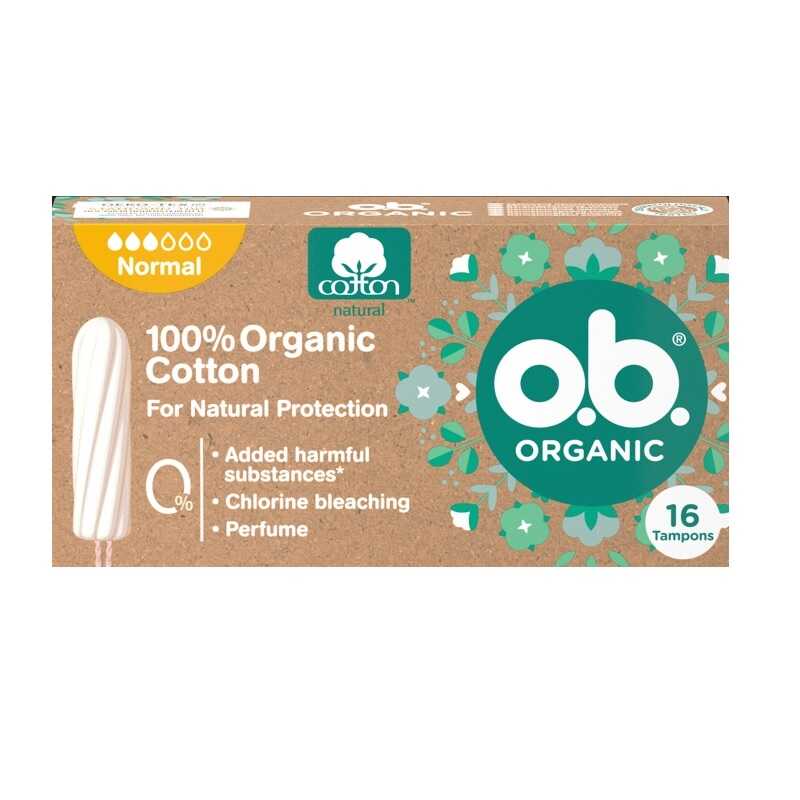 O.B. Tampon Organic Normal 16'lı