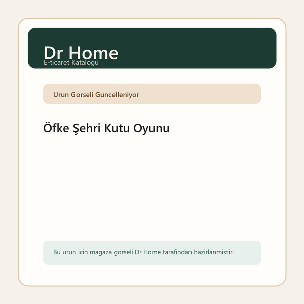 Öfke Şehri Kutu Oyunu