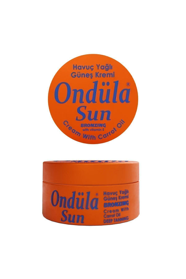 Ondüla Sun Yoğun Bronzlaştırıcı Havuc Yağlı Güneş Kremi 100 ml