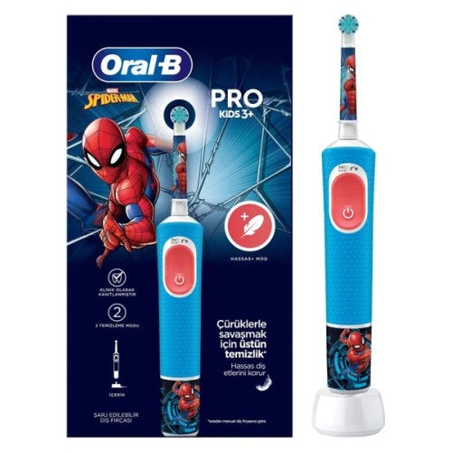 Oral-B D100 Çocuklar İçin Şarj Edilebilir Diş Fırçası