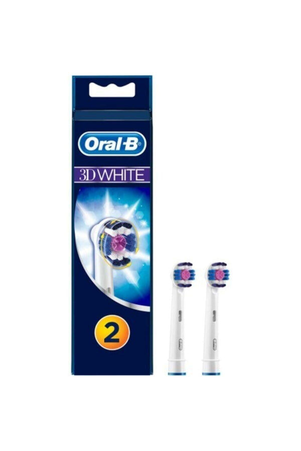 Oral-B Eb18 3d White Diş Fırçası 2 Li Yedek Başlık