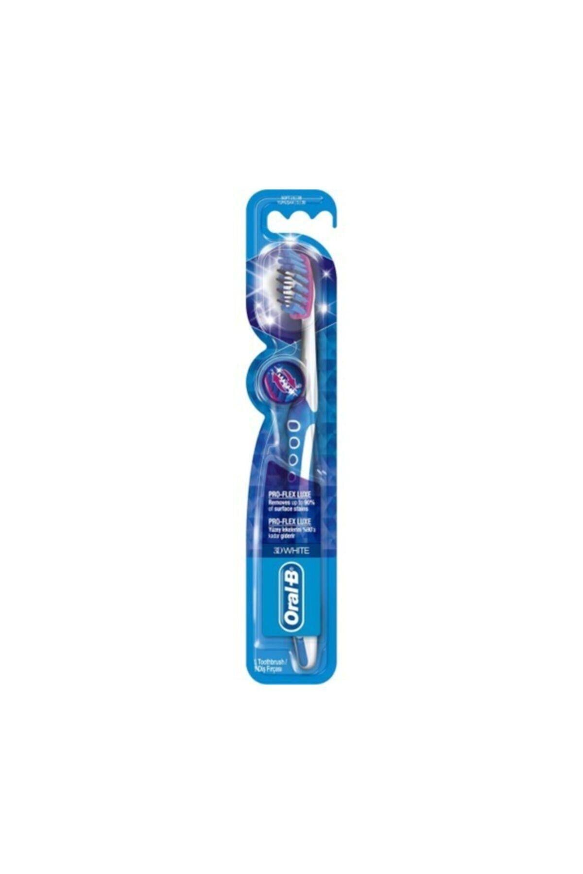 Oral-B Oral B Diş Fırçası Pro Flex 3 Boyutlu Beyazlık 38 Yumuşak Soft 3d Whıte Luxe