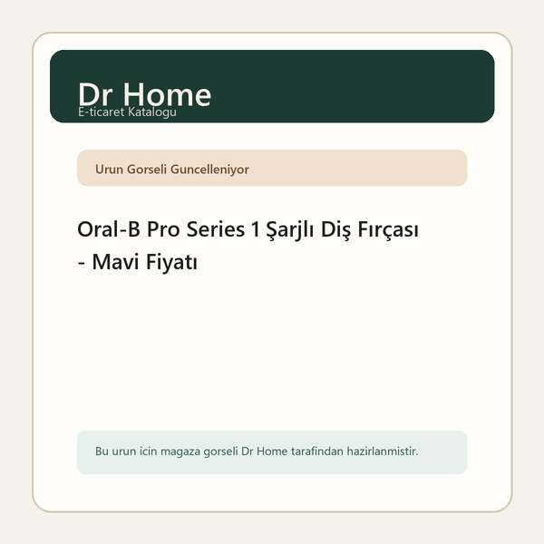 Oral-B Pro Series 1 Şarjlı Diş Fırçası - Mavi Fiyatı