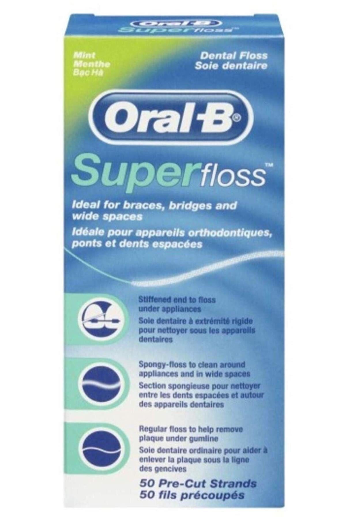 Oral-B Süper Floss Diş İpi 50 Adet