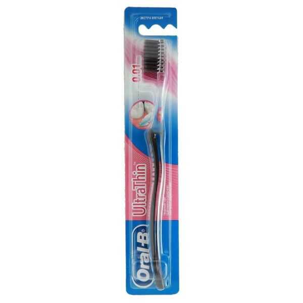 Oral-B Ultra Thin Progum Blacktea Extra Soft Diş Fırçası