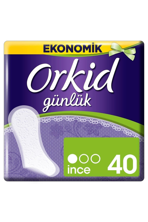 Orkid Ekonomik Paket 40 Yaprak Günlük Hijyenik Ped