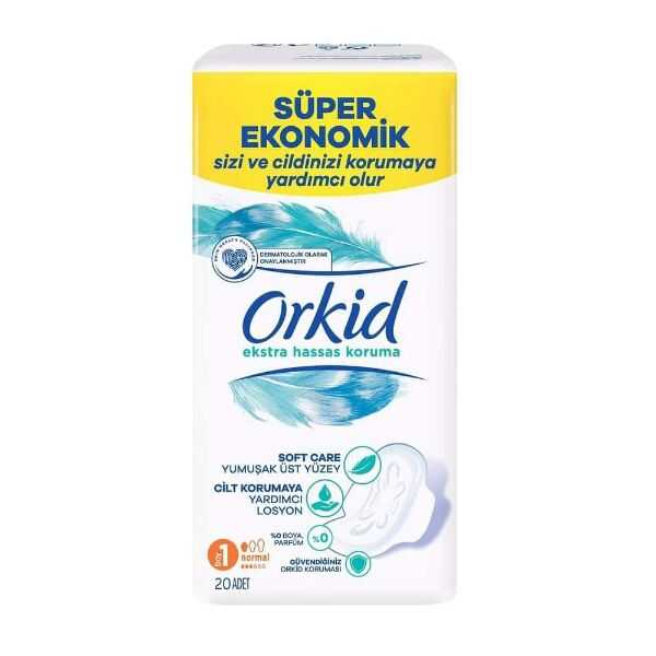 Orkid Extra Hassas Koruma Hijyenik Ped Normal 20'li
