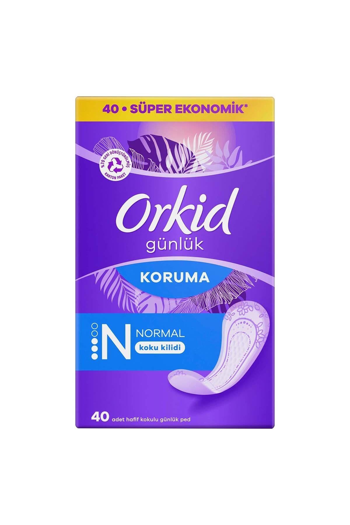 Orkid Günlük Ped Normal 40 Adet Ekonomik Paket