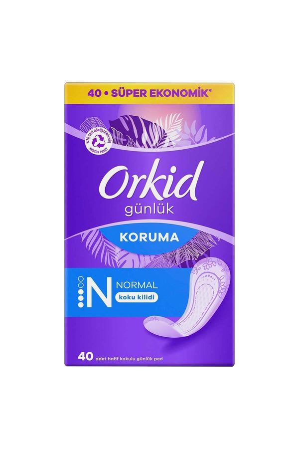 Orkid Günlük Ped Normal 40 Adet Ekonomik Paket