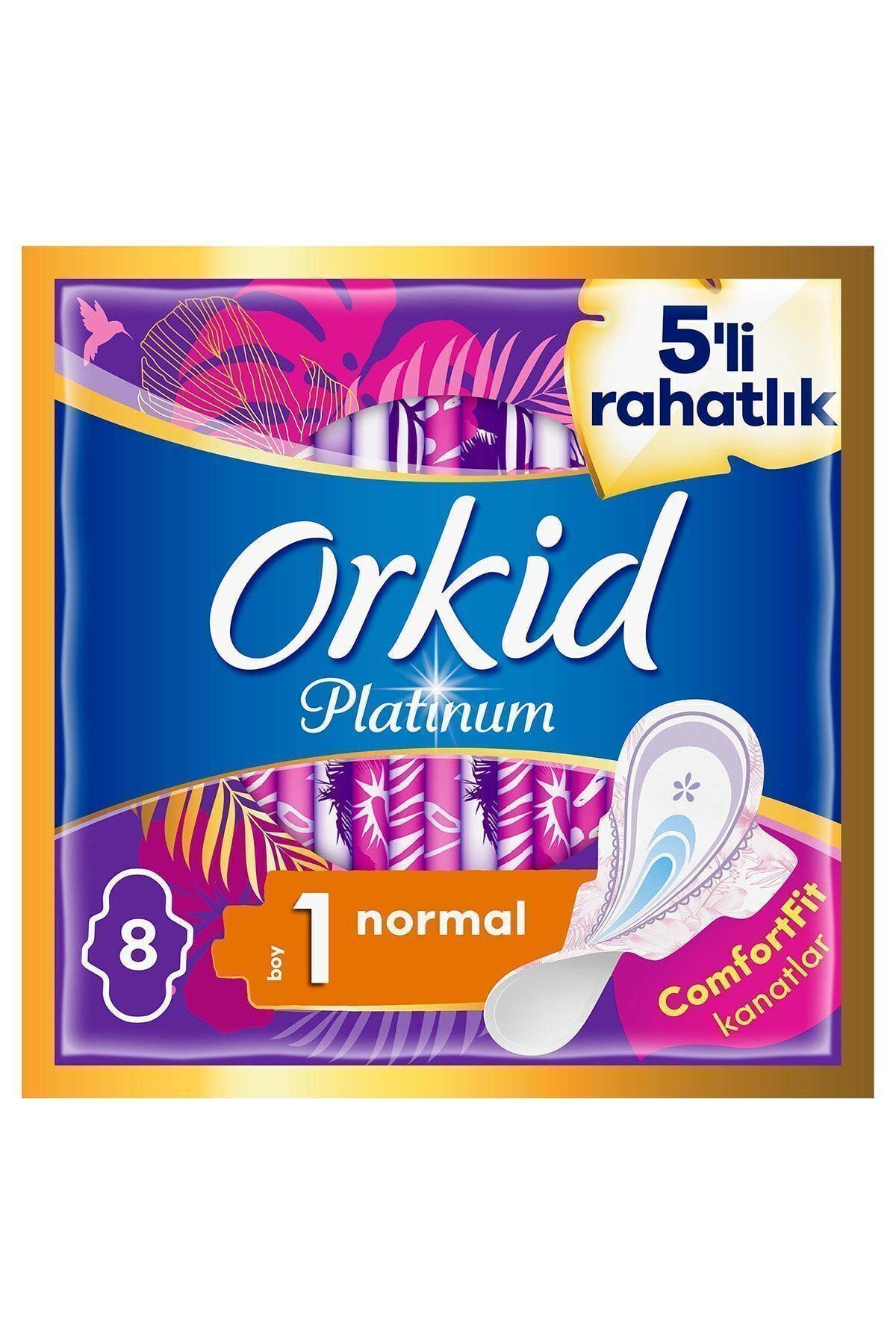Orkid Platinum Normal (boy 1) 8 Adet Hijyenik Ped