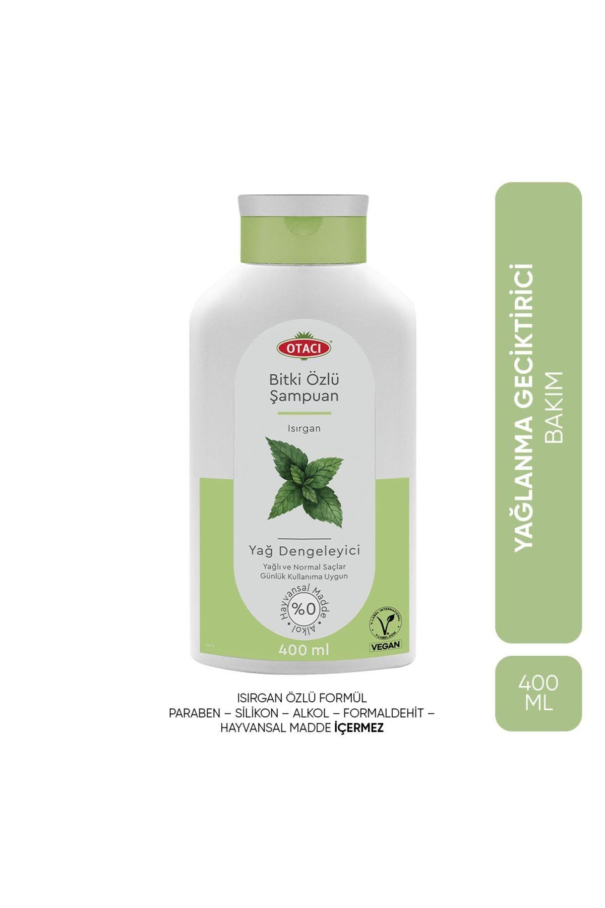 Otacı Bitki Özlü Yağ Dengeleyici Isırgan Şampuan 400 ml