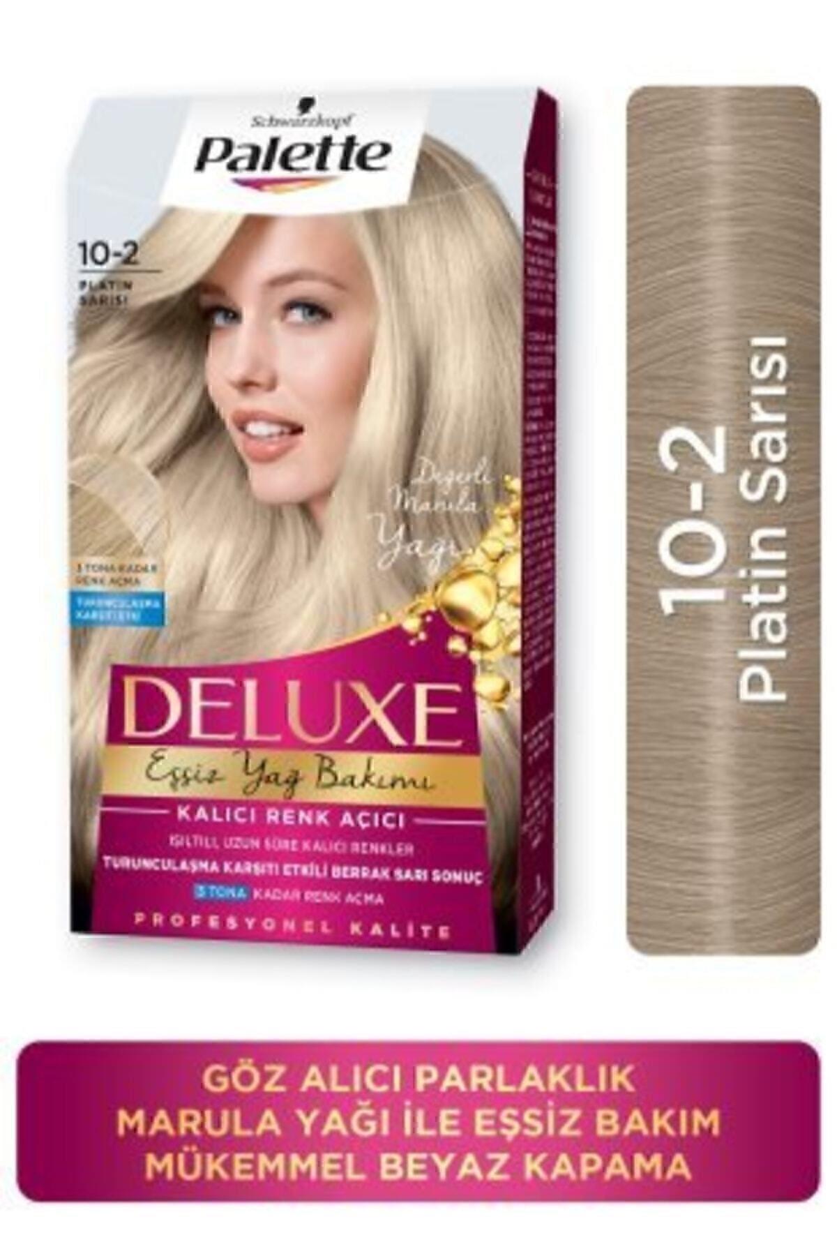 Palette Deluxe 10-2 Platin Sarısı