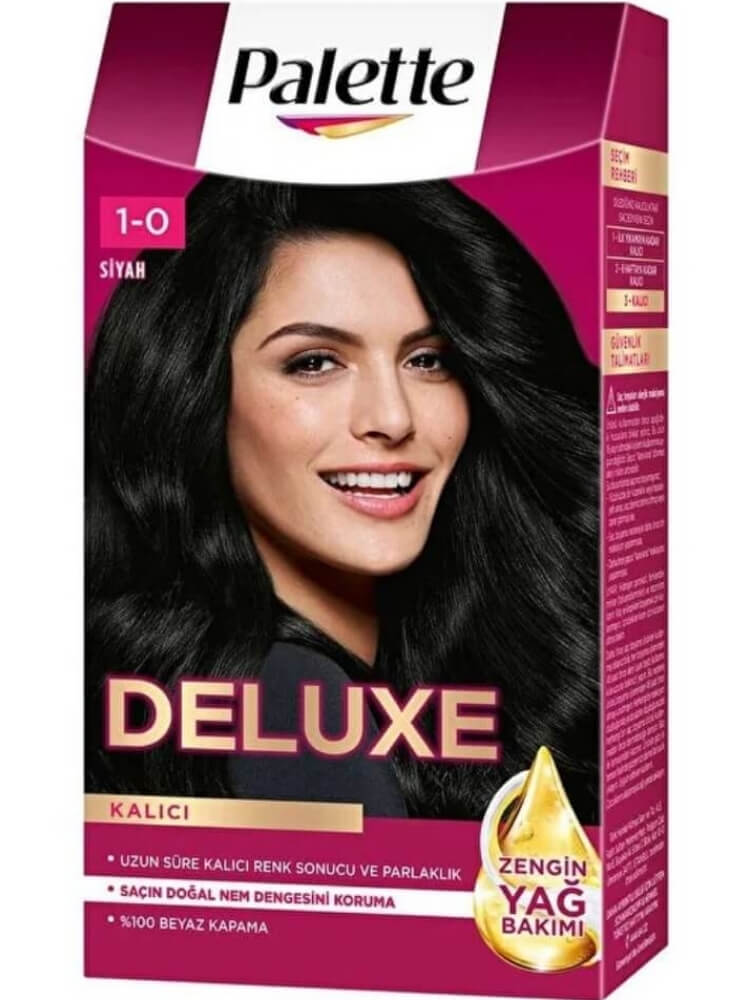 Palette Deluxe Set Saç Boyası 1.0 Siyah