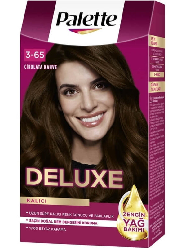 Palette Deluxe Set Saç Boyası 3.65 Çikolata Kahve