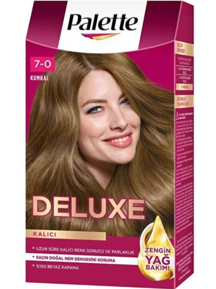 Palette Deluxe Set Saç Boyası 7.0 Kumral