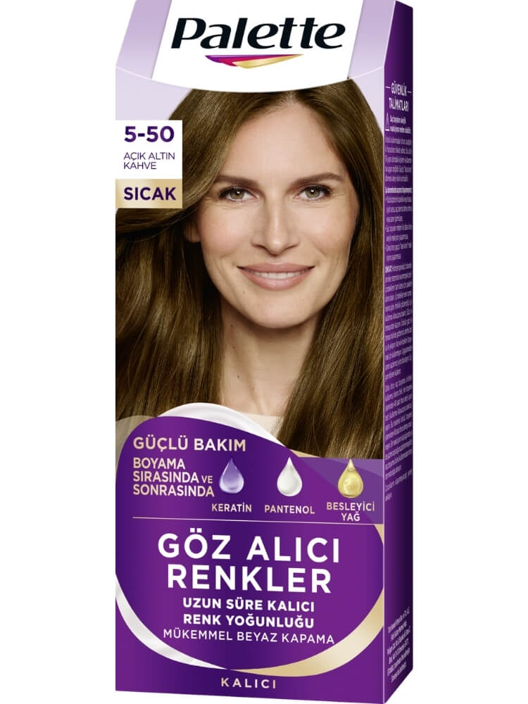 Palette Göz Alıcı Renkler Saç Boyası 5.50