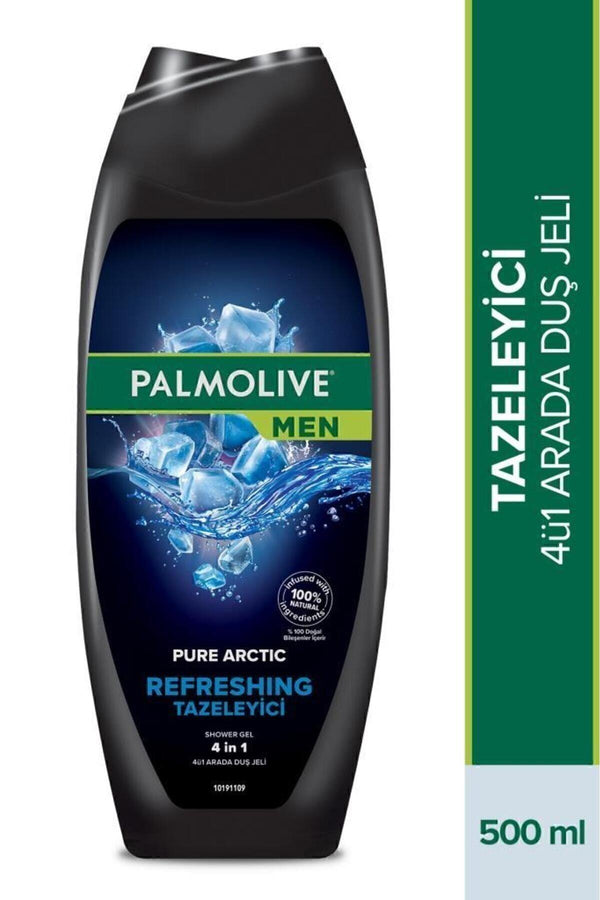Palmolive Men Pure Artric 4ü1 Arada Tazeleyici Erkek Duş Jeli 500 ml