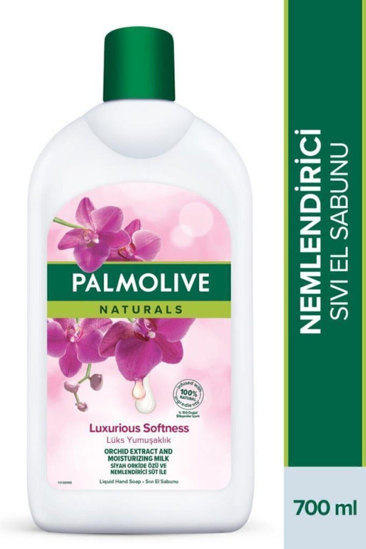 Palmolive Naturals Siyah Orkide İpeksi Yumuşaklık Nemlendirici Sıvı El Sabunu 700 ml