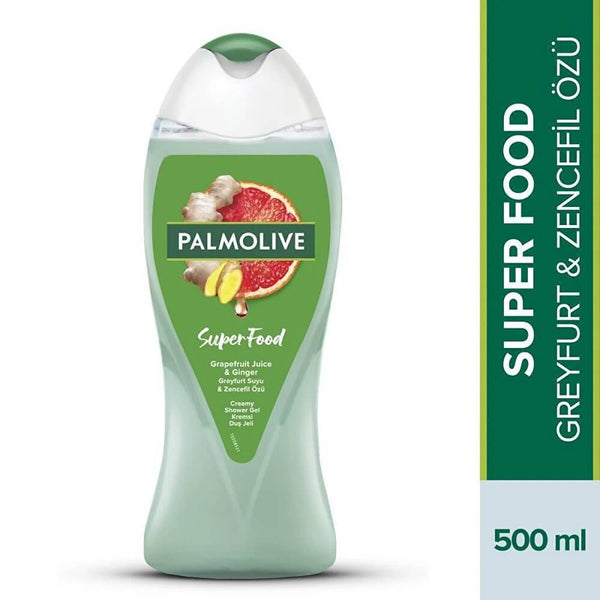 Palmolive Superfood Greyfurt Suyu & Zencefil Özü Duş Jeli 500 Ml