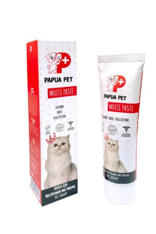 PAPUA Pet MultiPaste Kedilerde Bağışıklık Sistemi Destekleyici Tüy Yumak Önleyici 100 gr