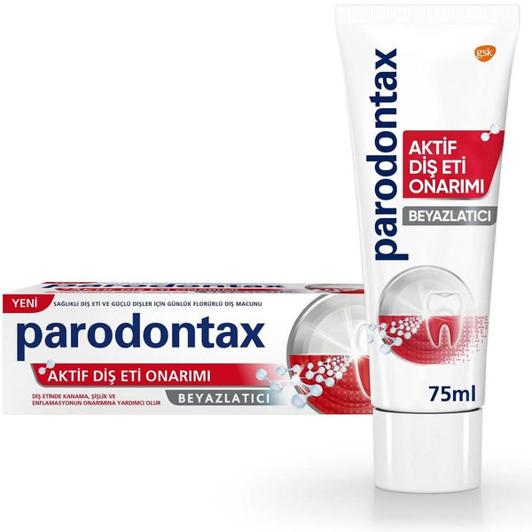 Parodontax Aktif Diş Eti Onarımı Beyazlatıcı Diş Macunu 75 Ml