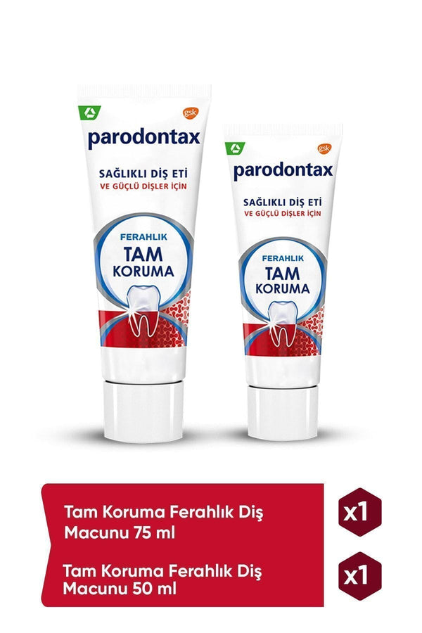 Parodontax Tam Koruma Ekstra Ferah 75 ml + Parodontax Tam Koruma Ekstra Ferah 50 ml