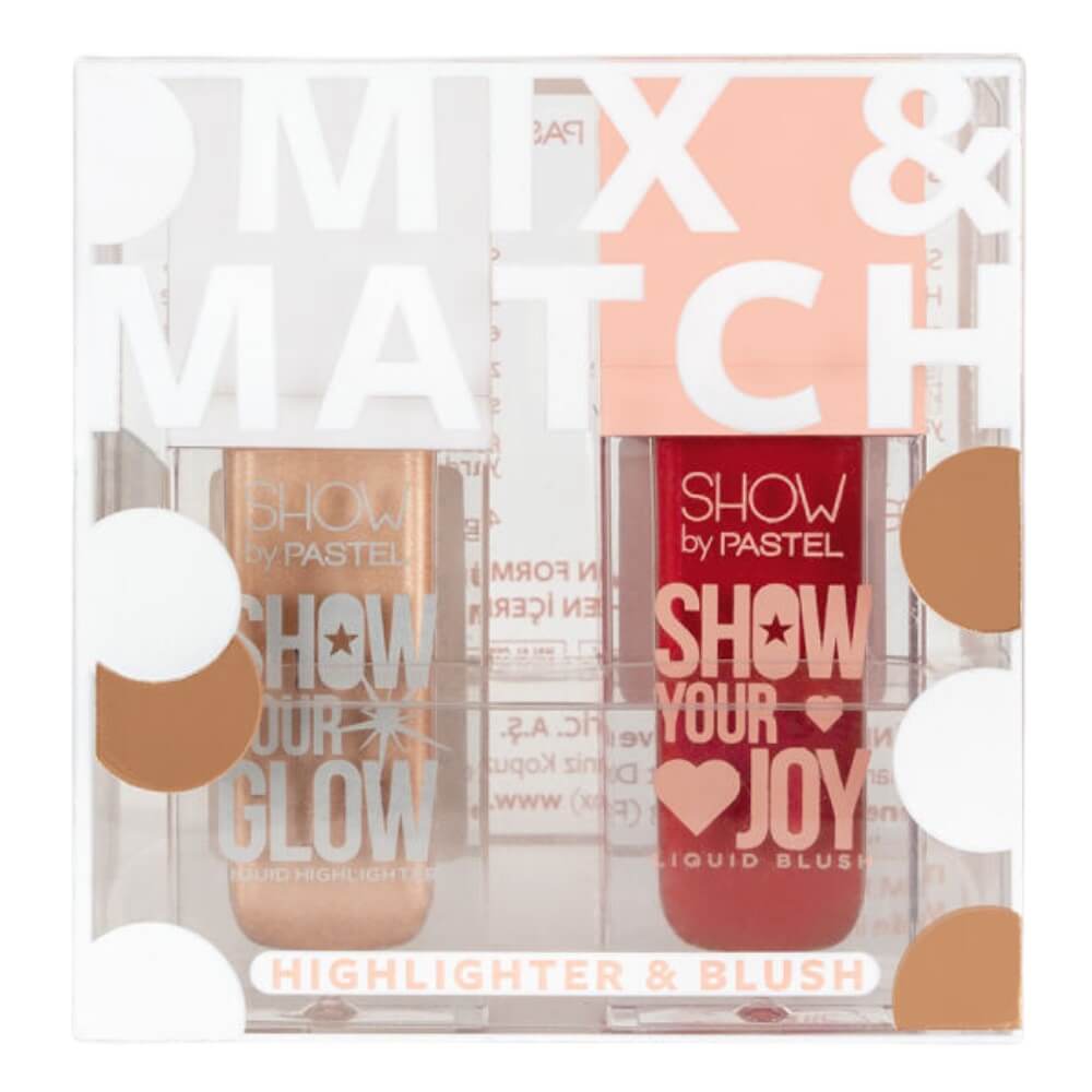 Pastel Liquid Highlighter 72 & Joy Liquid Blush 52 Set