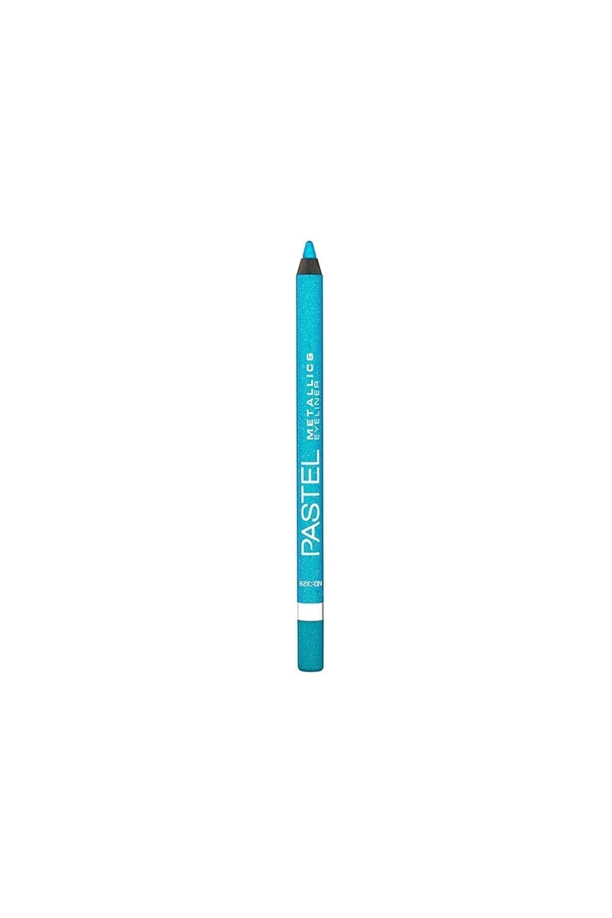 Pastel Metalik Waterproof Göz Kalemi No: 328 - Mavi