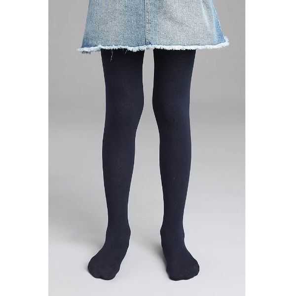 Penti Pretty Extra Cotton Çocuk Külotlu Çorap Lacivert