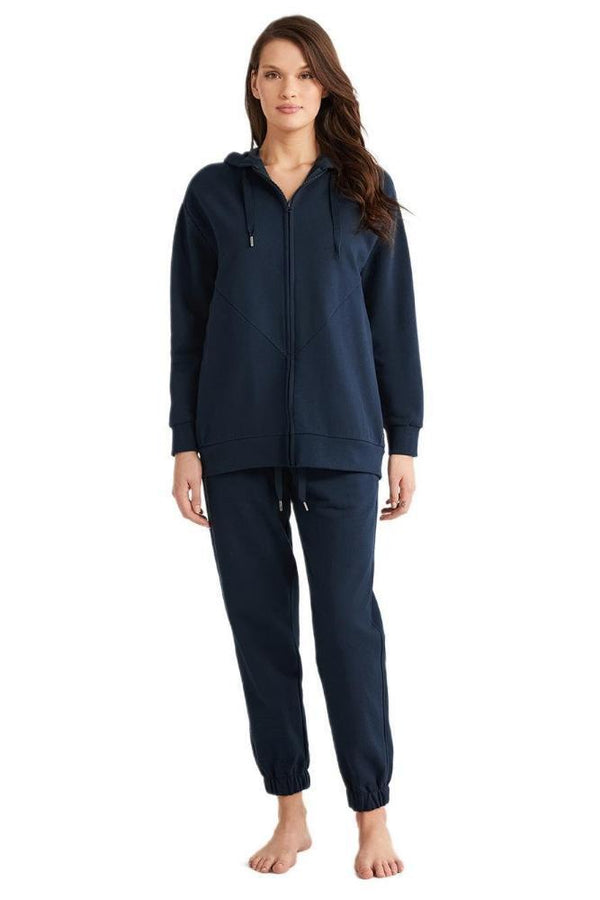 Penye Mood 9738 Kadın Pijama Takımı Lacivert