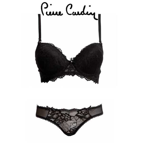 Pierre Cardin 4560 Sütyen Takımı Siyah