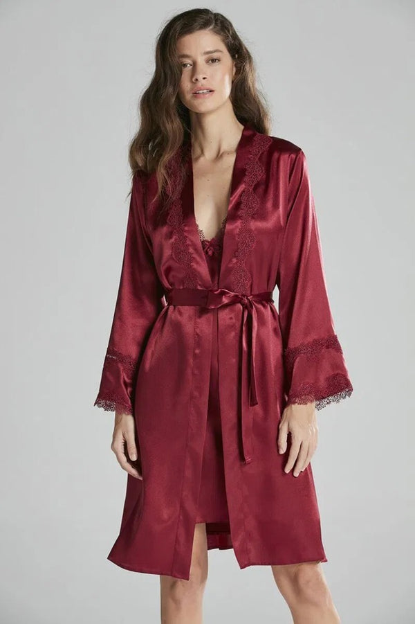 Pierre Cardin 6965 Saten Altılı Takım Bordo