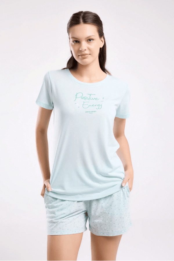 Pierre Cardin 8988-S Bayan Şort Takım Mint