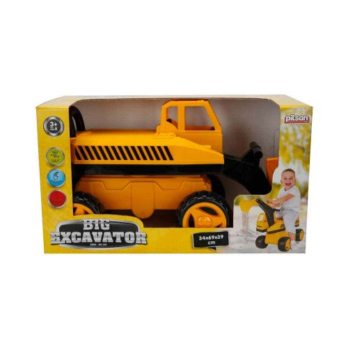 Pilsan Big Excavator Büyük Kepçe Oyuncak iş Makinası 06 207