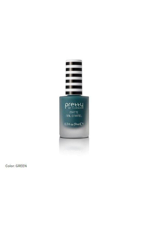 Pretty Flormar By Mat Nail Enamel No M11 Green