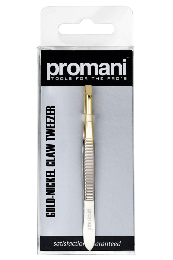 Promani Yarı Altın Nikel Düz Uçlu Cımbız Pr-918