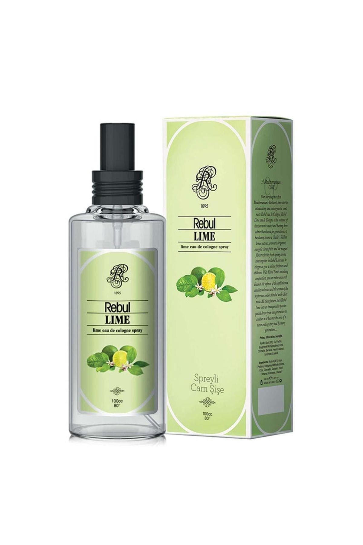 Rebul Lime Limon Kolonyası Spreyli 100 Ml,lime