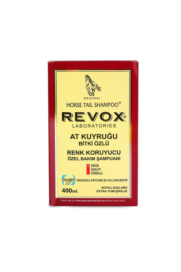Revox At Kuyruğu Bitki Özlü Renk Koruyucu Bakım Şampuanı 400 ml