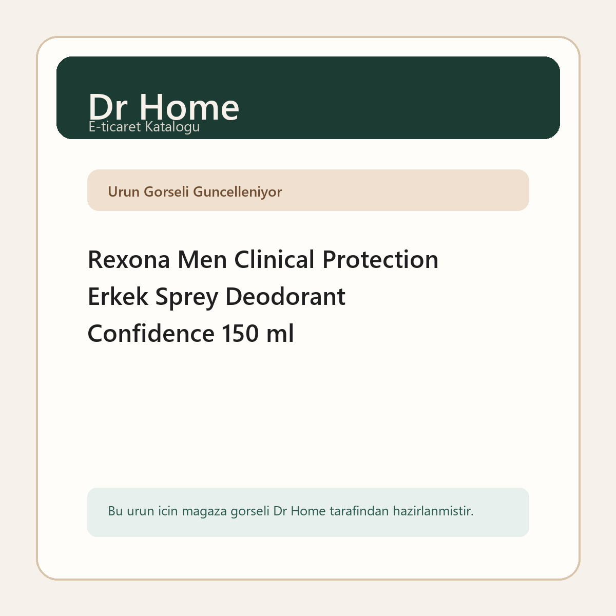 Rexona Men Clinical Protection Erkek Sprey Deodorant Confidence 150 ml