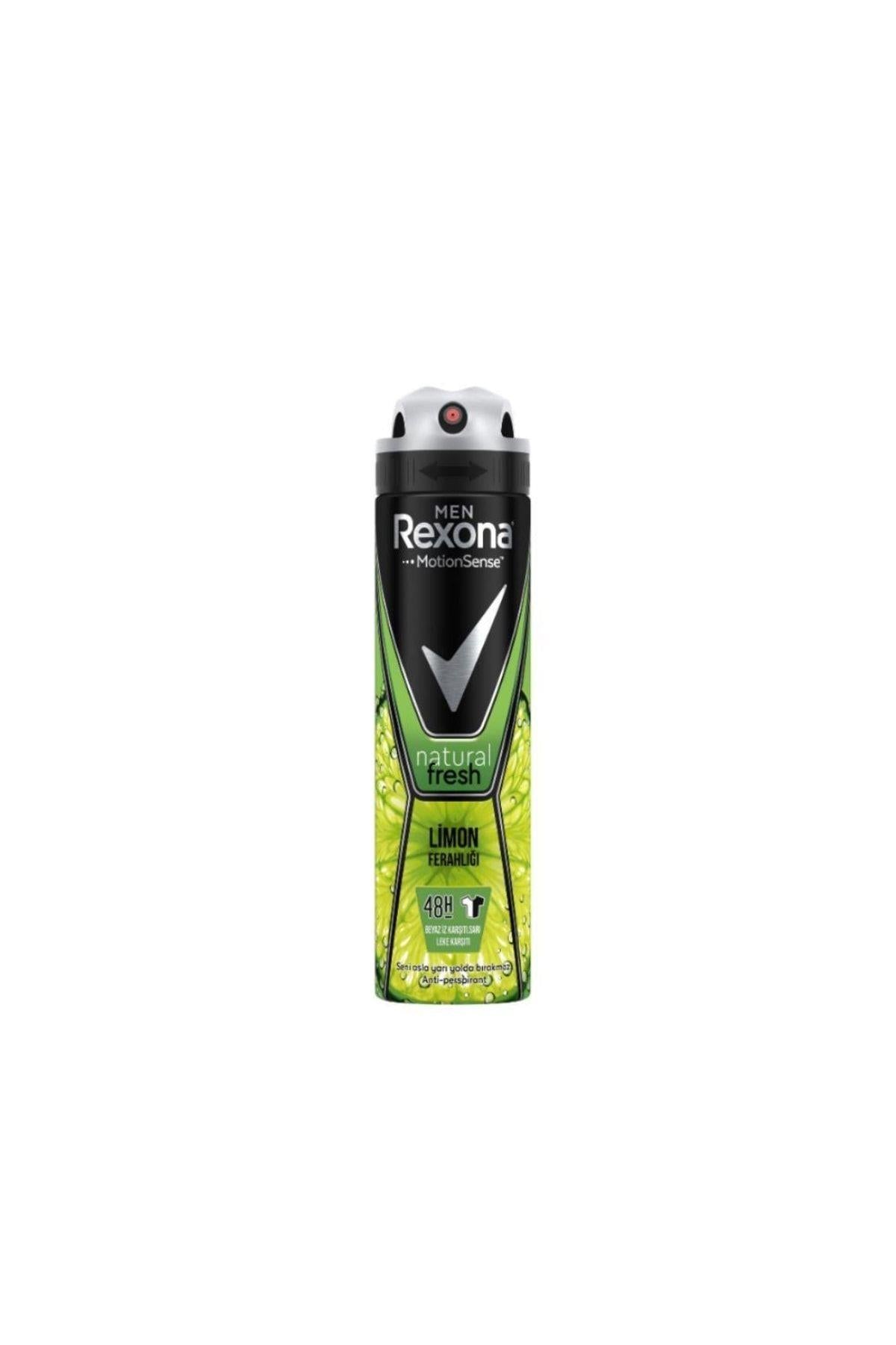 Rexona Men Natural Deodorant Limon Ferahlığı 150 Ml