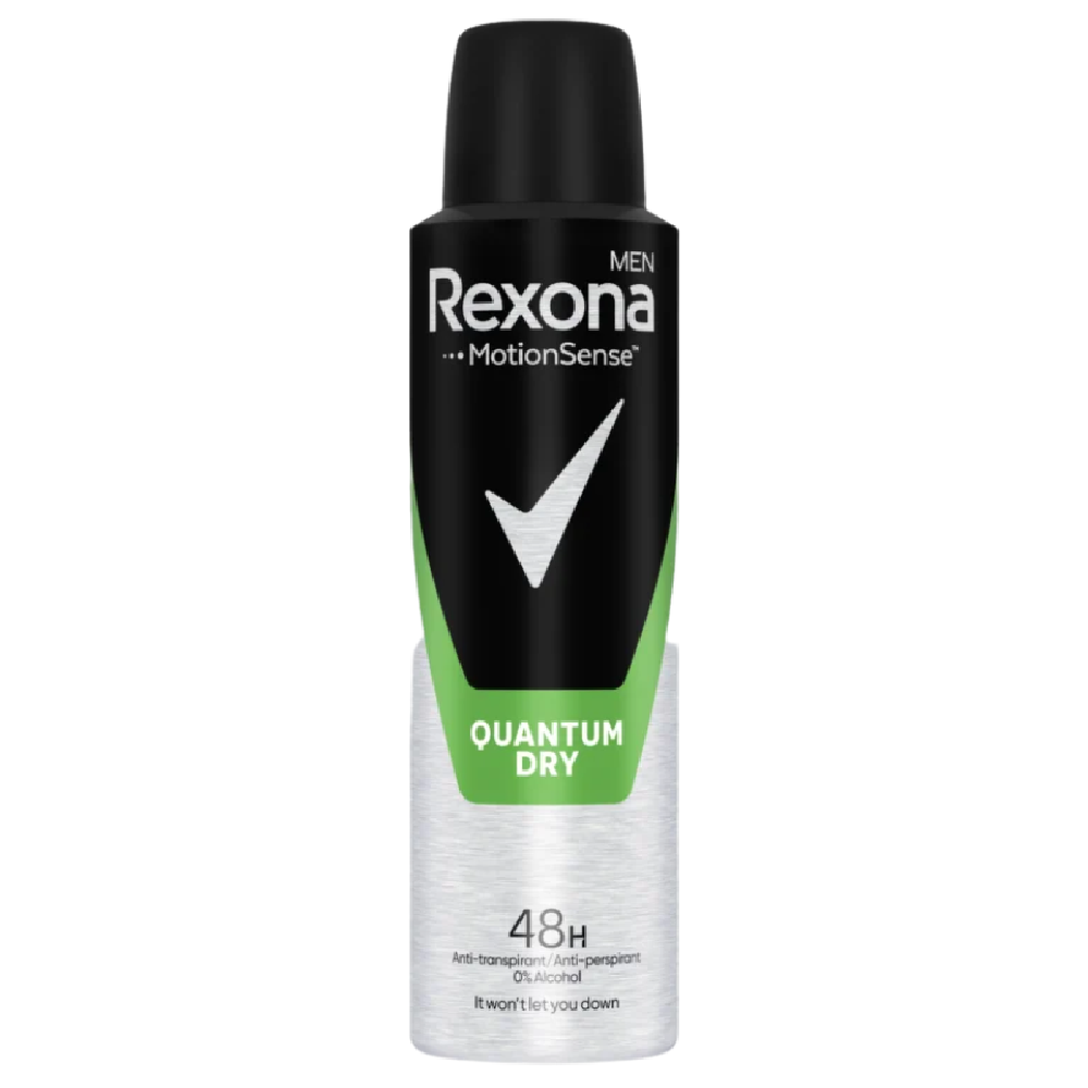 Rexona Quantum Dry 48H Antyperspirant 150ml Spray