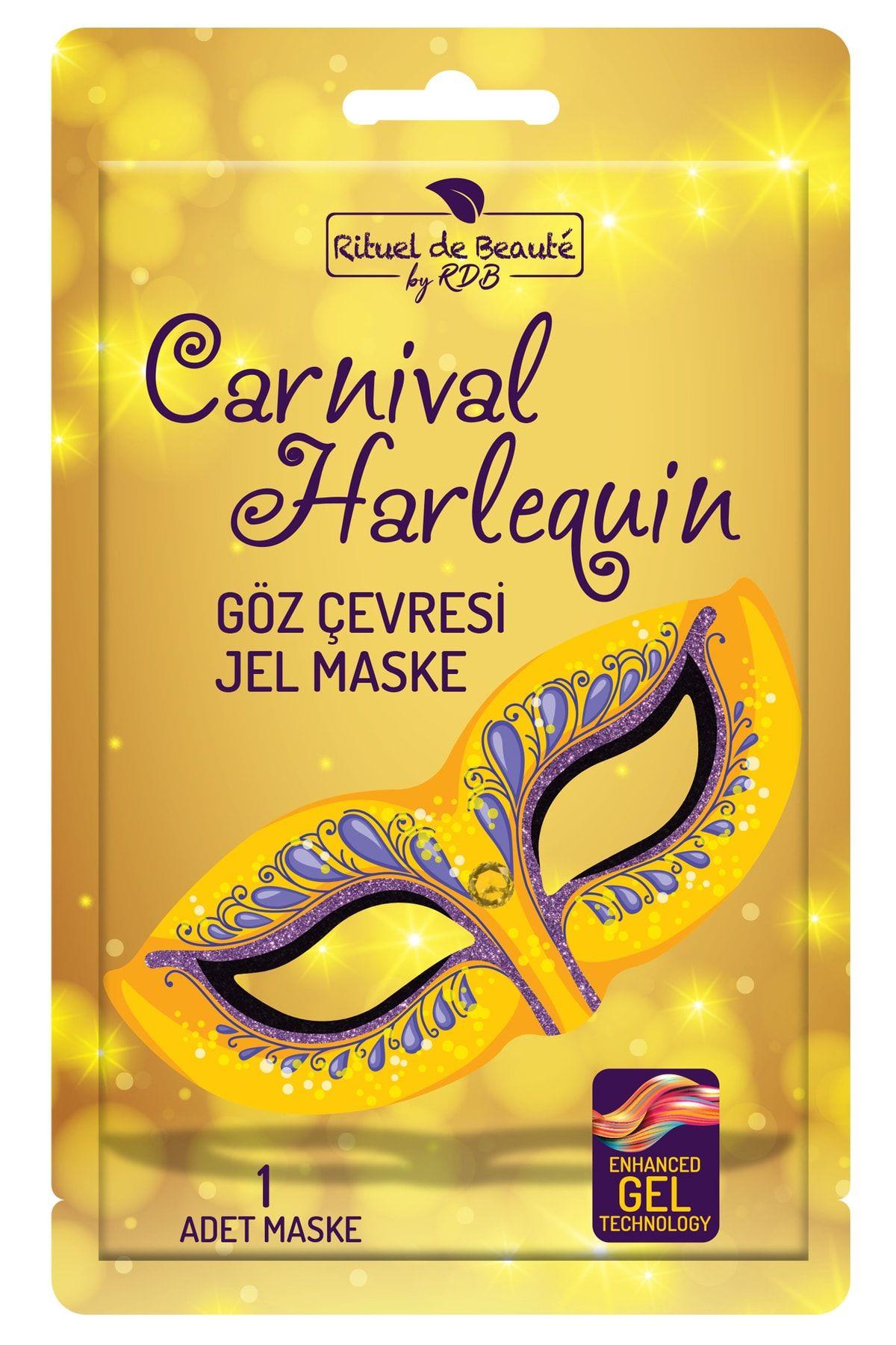 Rituel De Beaute Göz Çevresi Karnaval Maske Harlequin