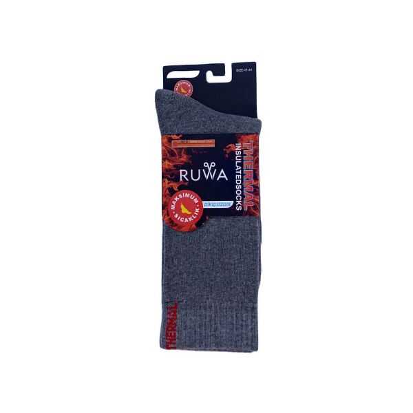 Ruwa 152 Erkek Thermal Çorap Gri