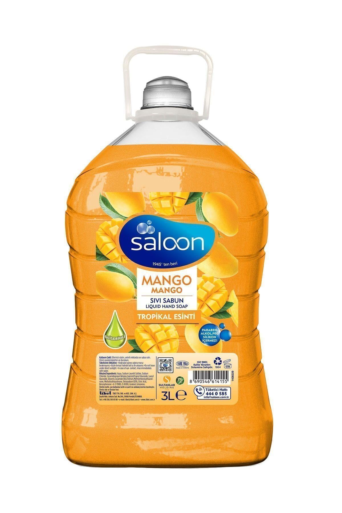Saloon Sıvı Sabun Taze Mango 3 Litre