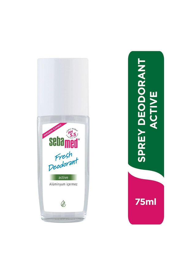 Sebamed Alüminyum İçermeyen Pump Sprey Aktif 75 ml