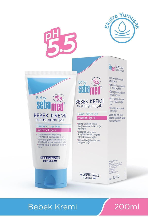Sebamed Ekstra Yumuşak Bebek Kremi 200 ml
