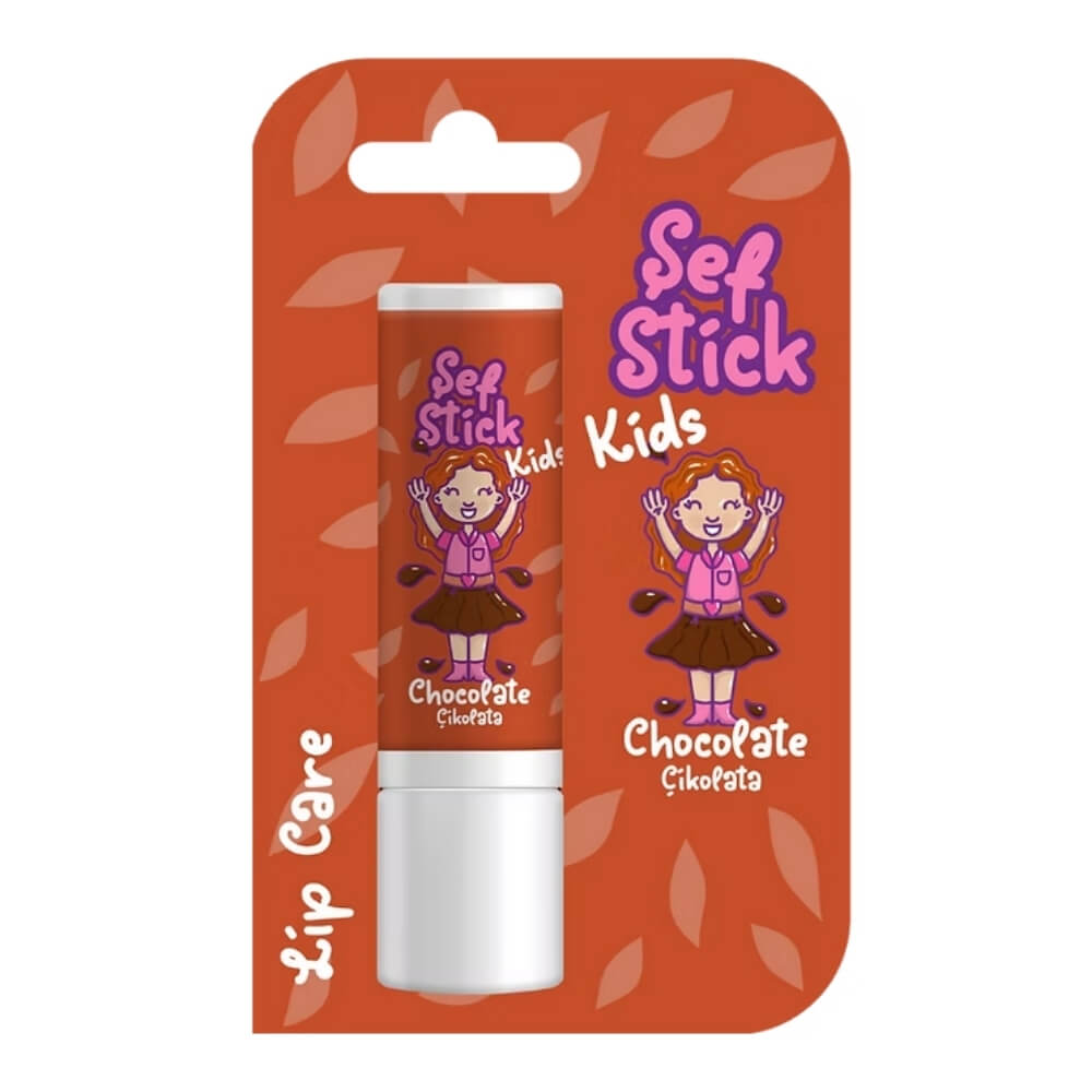 Şef Stick Kids Lip Balm Chocolate 5.2 Gr